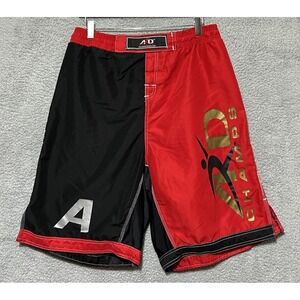 Ard Champs Kick Boxing MMA Shorts Fighter Grappling Muay Thai Men's Shorts Sz XL